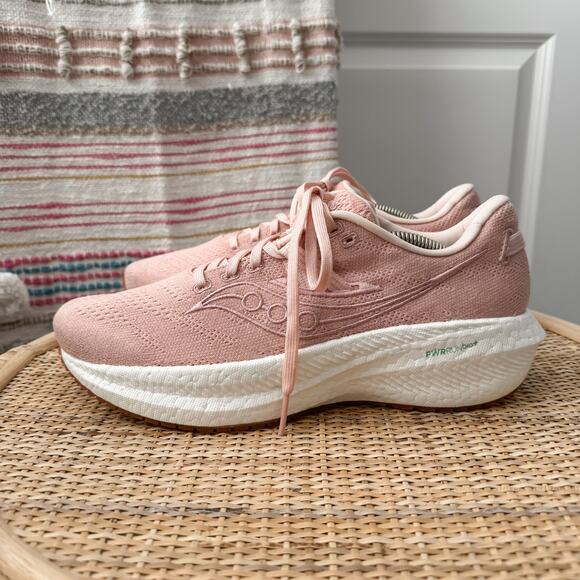 Saucony Triumph RFG Lotus Pink Road-Running Sneakers Women’s Size 9.5 - Picture 4 of 8